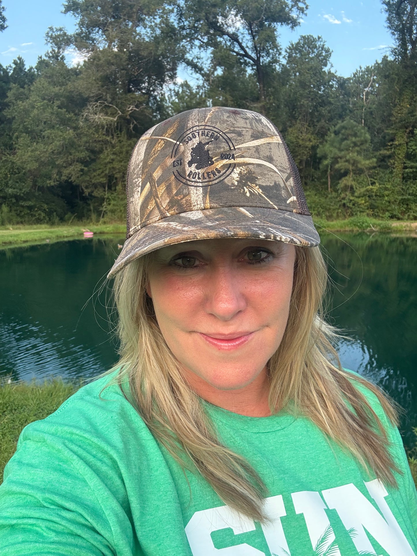 Realtree Camo Structured black log